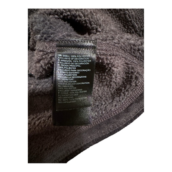 The North Face Mens Gordon Lyons Novelty 1/4 Zip Asphalt Grey Ombre Plaid Size S - Picture 7 of 11